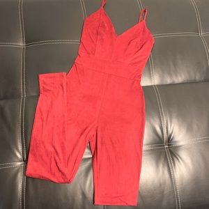 Maroon Jumpsuit/Romper